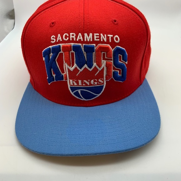 Vintage Sacramento Kings Basketball Snapback Hat Hardwood Classics Acrylic/Wool - Picture 10 of 14